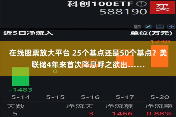 在线股票放大平台 25个基点还是50个基点？美联储4年来首次